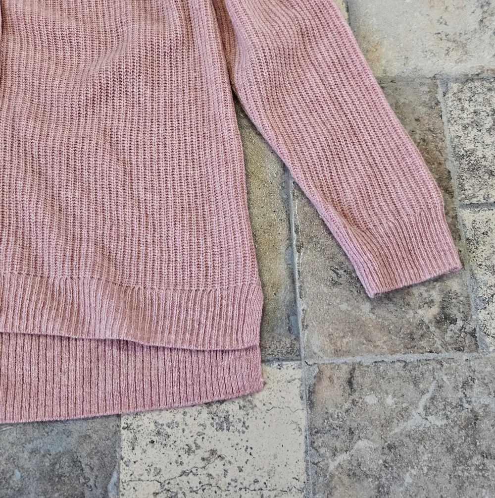Madewell Lyle Henley V Neck Button Down Sweater Size Small